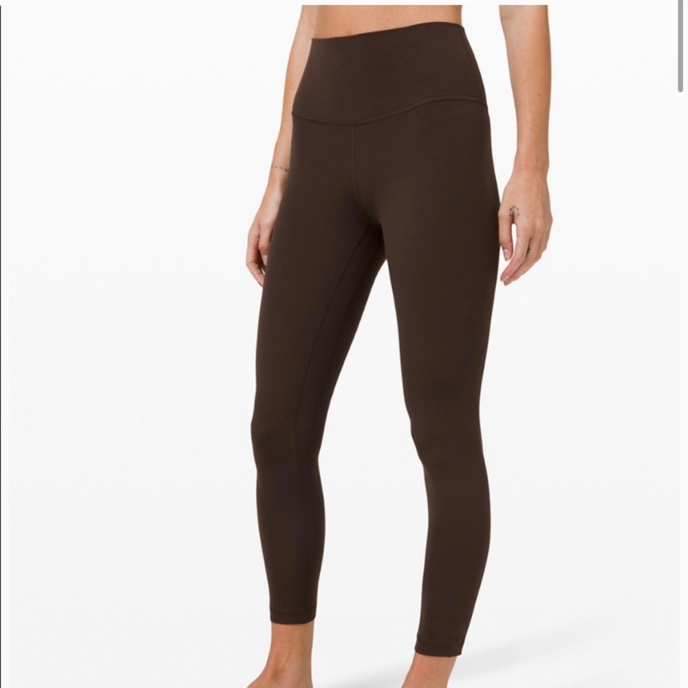 Lululemon French Press brown align 25 leggings